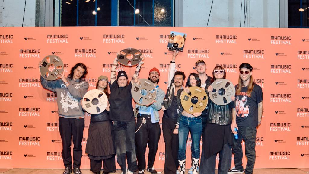 Zürcher Band XOXO gewinnt m4music-Nachwuchs-Hauptpreis