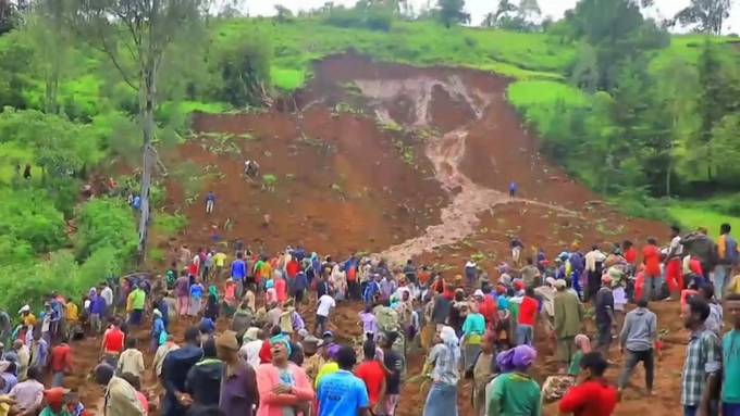Schwere Regenfälle in Äthiopien: Erdrutsch fordert über 150 Tote