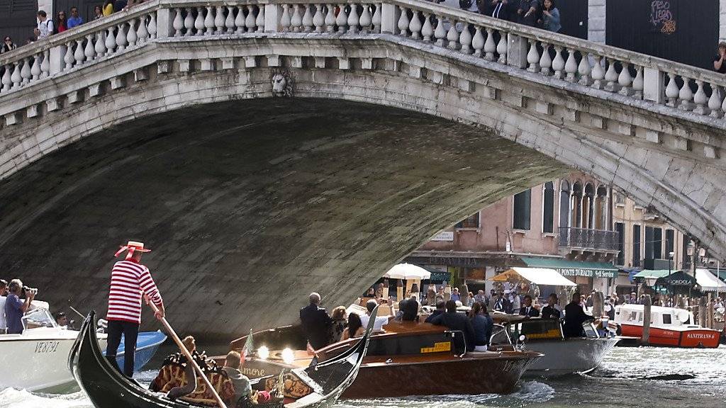 Die Rialto-Brücke in Venedig war offenbar ein geplantes Anschlagsziel. (Archiv)