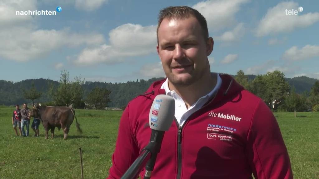 Christian Schuler vor dem Saisonhöhepunkt Kilchberger Schwinget