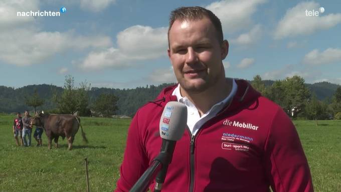 Christian Schuler vor dem Saisonhöhepunkt Kilchberger Schwinget