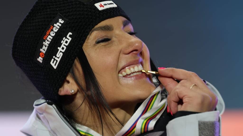 Super-G-Gold an der diesjährigen WM - der Höhepunkt in der Karriere von Stephanie Venier