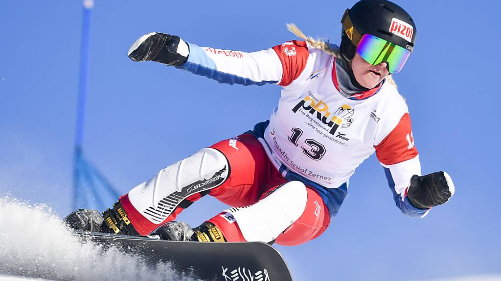 Feiert in den italienischen Alpen ihren vierten Weltcupsieg, den zweiten in dieser Saison: Julie Zogg, 2019 Weltmeisterin im Parallel-Slalom