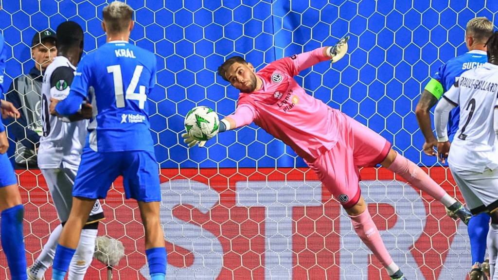 Goalie Amir Saipi hielt den Sieg des FC Lugano in Tschechien fest