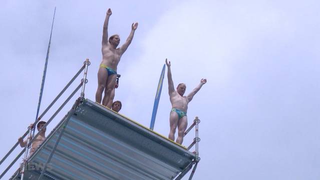 20 Meter hohe Sprünge im Thuner Strandbad?