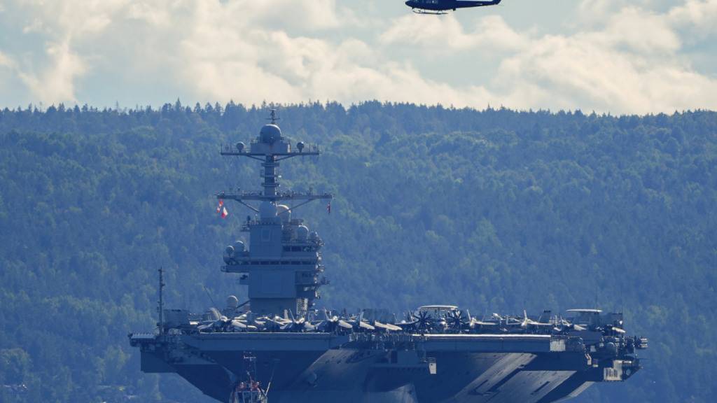 An der Übung war auch der grösste US-Flugzeugträger «USS Gerald R. Ford» beteiligt. (Archivbild)