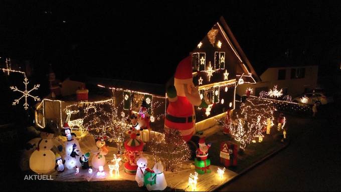 Zauberhaftes Weihnachtshaus in Rupperswil