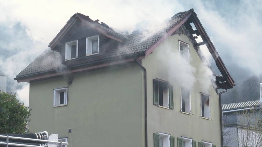 Grossbrand in Flüelen