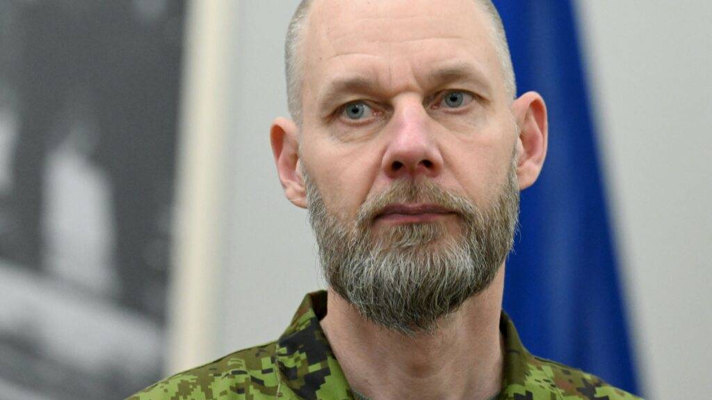 ARCHIV - Andrus Merilo, estnischer General und derzeitiger Befehlshaber der estnischen Verteidigungskräfte. Foto: Jussi Nukari/Lehtikuva/dpa
