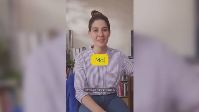 KI-Influencerin bei PostFinance