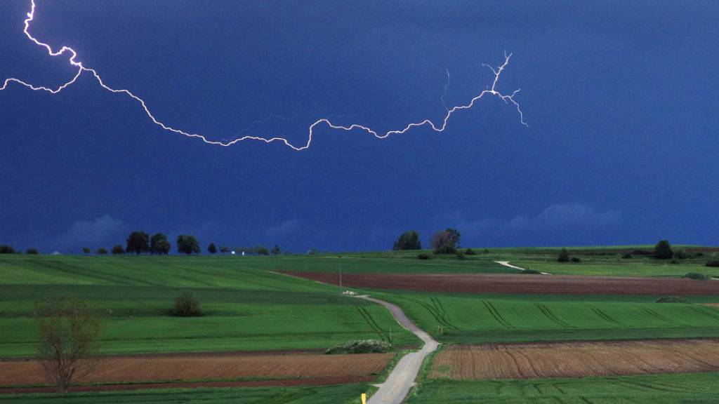 Die Resultate der letzten 120 Jahre entsprechen laut Meteoschweiz der physikalischen Erwartung, dass sich Starkniederschläge durch die Klimaerwärmung verstärken. (Archivbild)