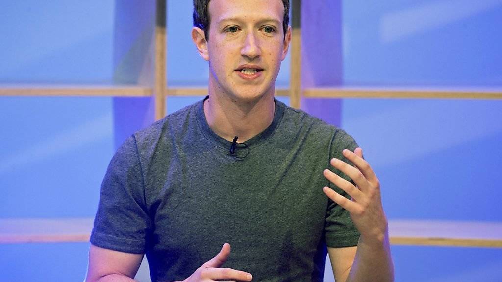 Facebook-CEO Mark Zuckerberg: «Wir betreten ein neues goldenes Zeitalter für Video» (Archiv).