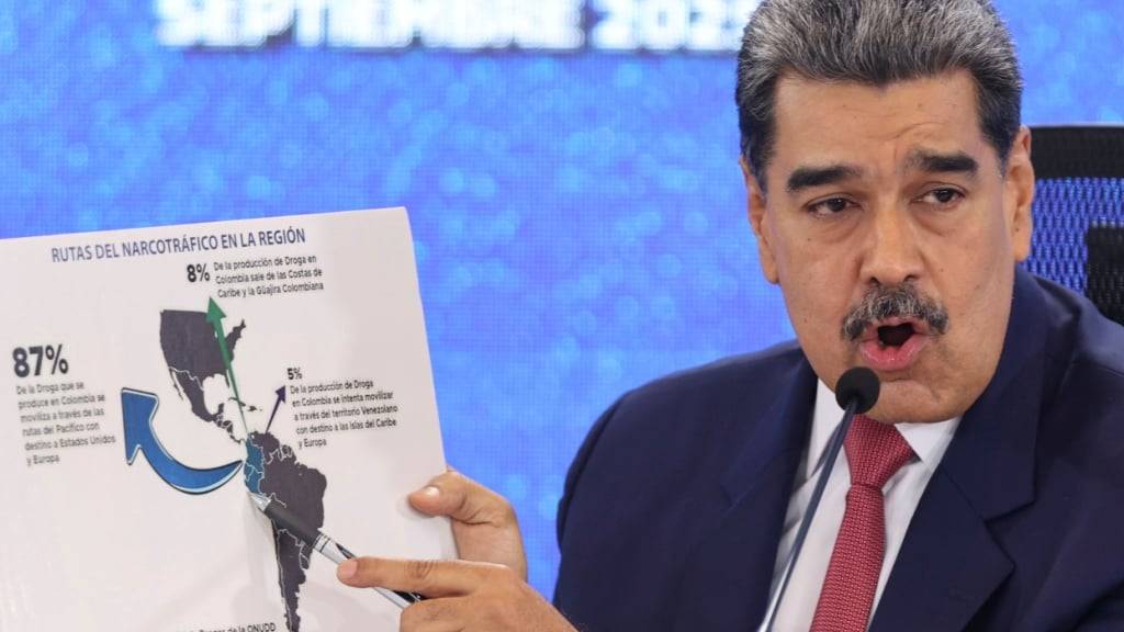 ARCHIV - Der venezolanische Präsident Nicolas Maduro. Foto: Jesus Vargas/AP/dpa