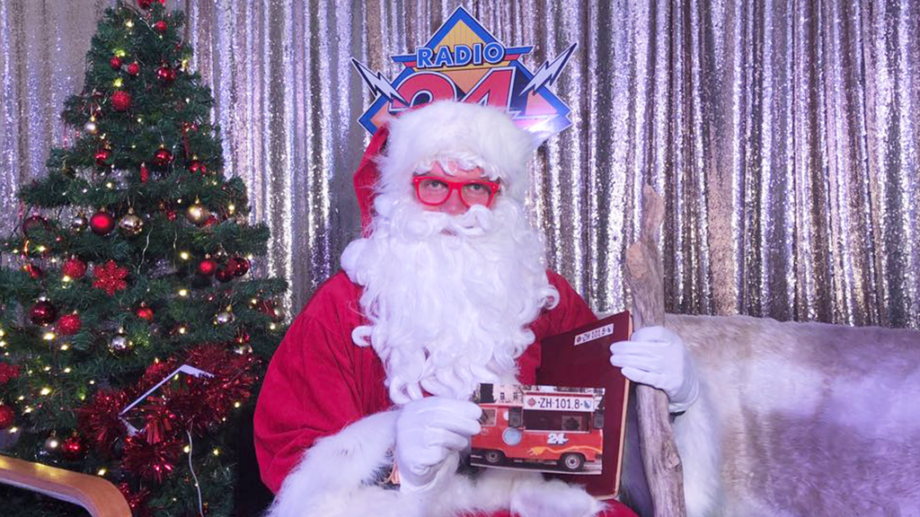 Samichlaus in der Abig-Show