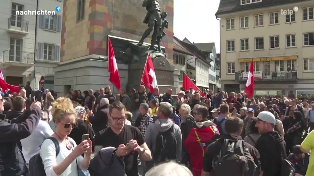 Reaktionen auf die Corona-Demo in Altdorf