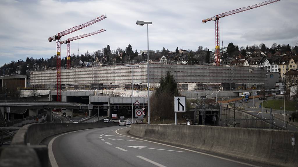 Die neue Olma-Halle in St. Gallen ist bald fertiggestellt. Auf die Eröffnung im März 2024 hin bekommt sie einen Namensgeber. (Archivbild)