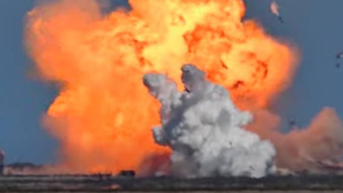 Prototyp von neuer SpaceX-Rakete erneut bei Landung explodiert