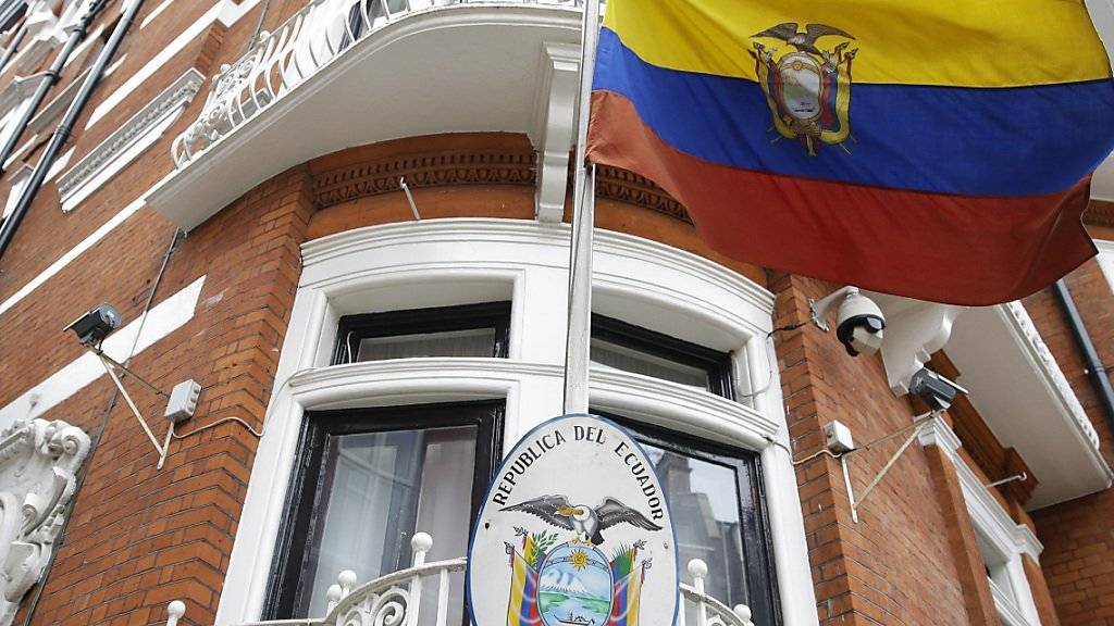 Drehte Wikileaks-Gründer Assange das Internet ab: Ecuadors Botschaft in London.