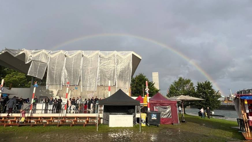 Die jetzige Stimmung bei den Veranstaltern des Openairs Wipkingen lässt sich vielleicht gut mit einem Regenbogen beschreiben.