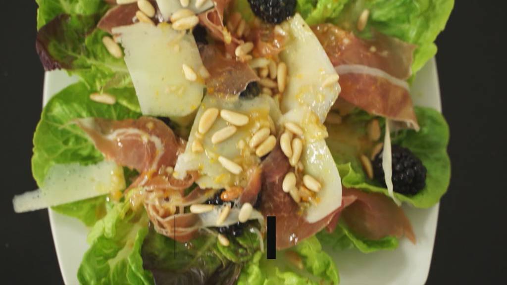Erfrischend Fruchtiger Salat