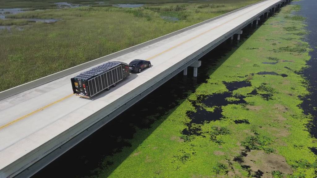 «Solar Butterfly» in Miami gestrandet