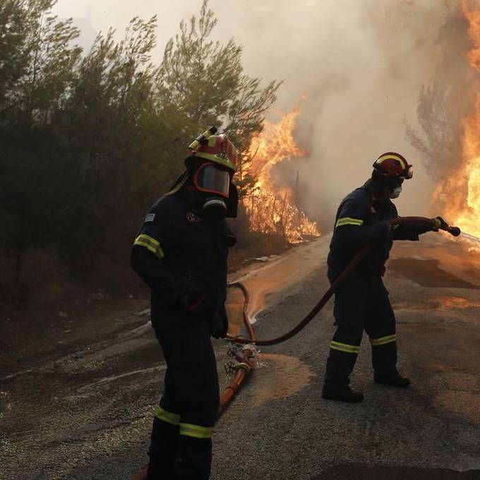 Waldbrand in Griechenland