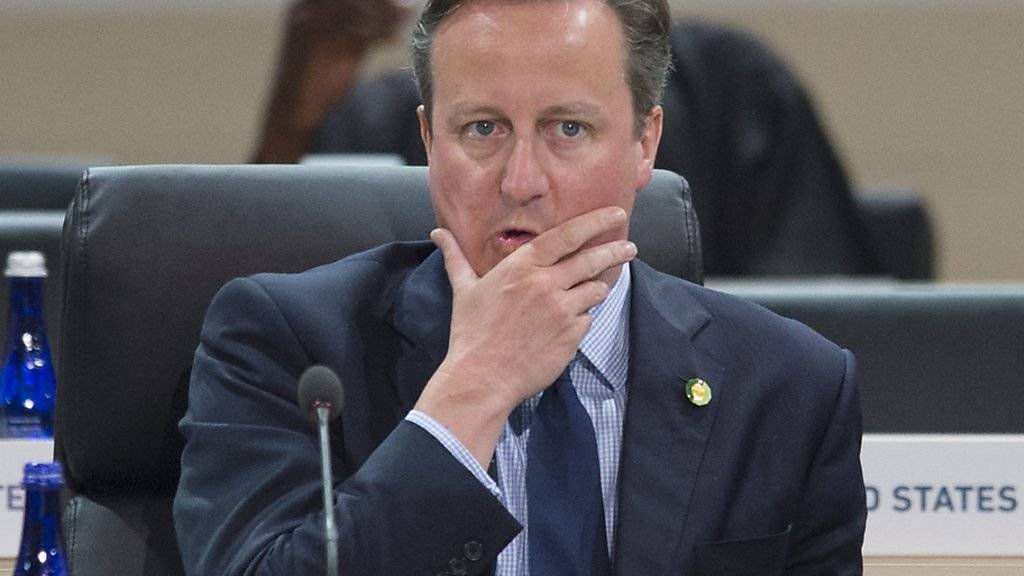 Der britische Premierminister David Cameron ist seinem Versprechen nachgekommen und hat seine Steuererklärungsdaten der vergangenen sechs Jahre veröffentlicht. (Archivbild)