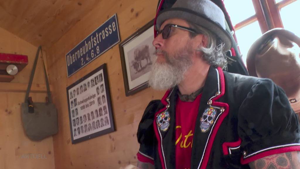 Chalet auf Rädern: Die kultigen Schwing-Fans machen Halt im Aargau
