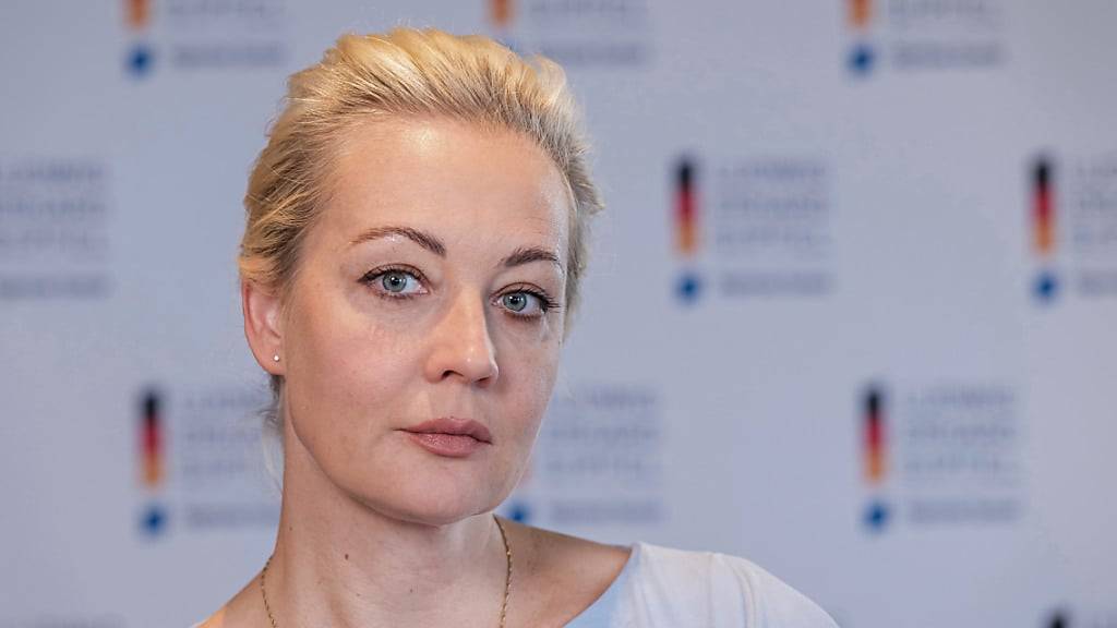 Julia Nawalnajas warnt vor der Unberechenbarkeit des Kremlchefs. Foto: Peter Kneffel/dpa