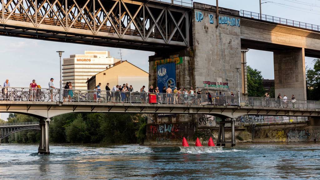 Surfen auf der Limmat