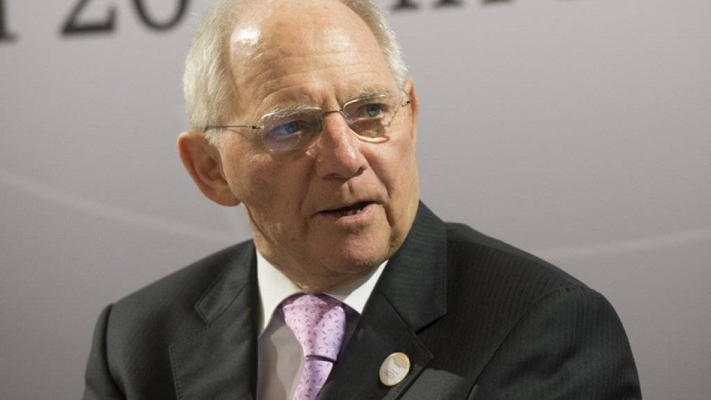 Wolfgang Schäuble, der deutsche Finanzminister und Gastgeber des G20-Treffens in Baden-Baden, glaubt an einen Kompromiss zum Freihandel.
