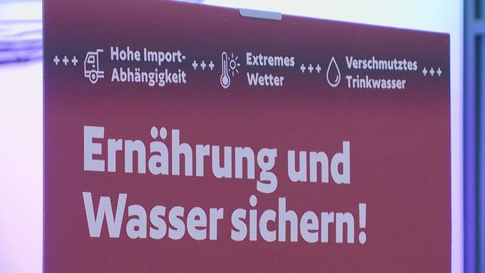 Komitee für Ernährungsinitiative lanciert Abstimmungskampf