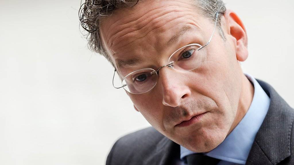 Er macht Druck auf Griechenland: Eurogruppenchef Jeroen Dijsselbloem am Montag in Luxemburg.