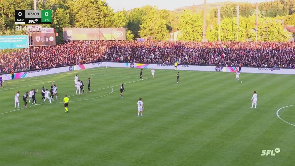 Highlights des Spiels FC Aarau : Yverdon