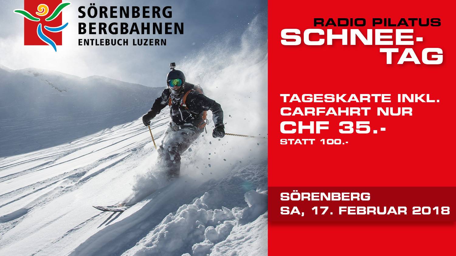 Schneetag: Kaufe jetzt dein Ticket