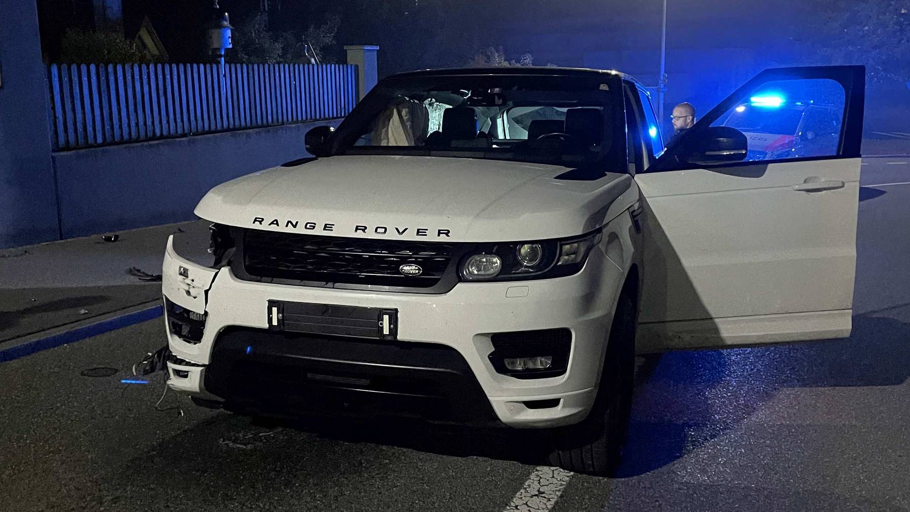 Range Rover Unfall