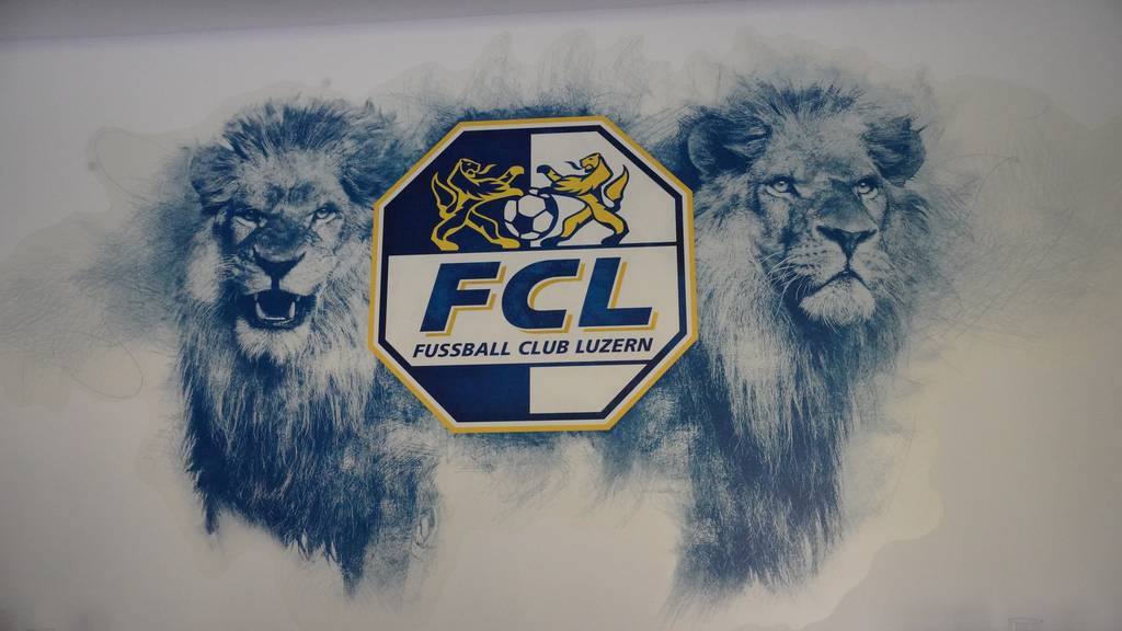 Swissporstadion FCL Logo Löwe