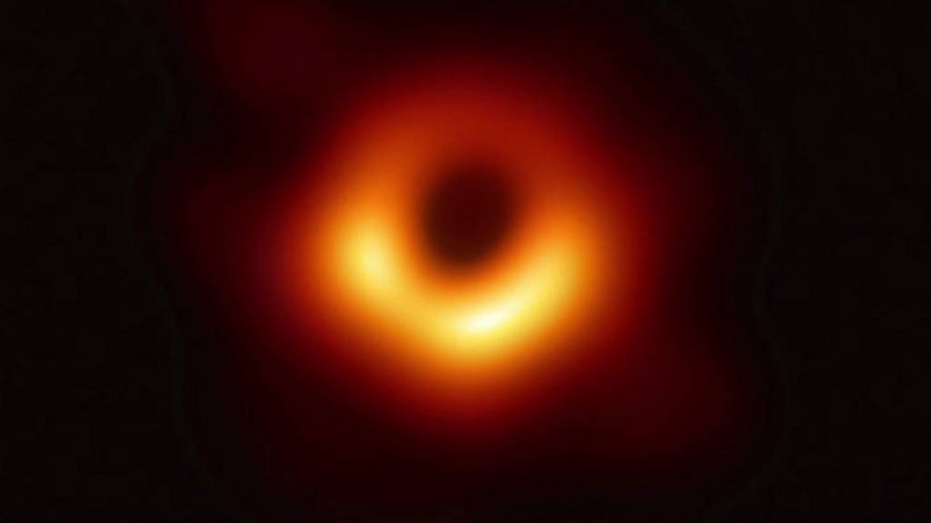 So sieht es also aus, das Schwarze Loch