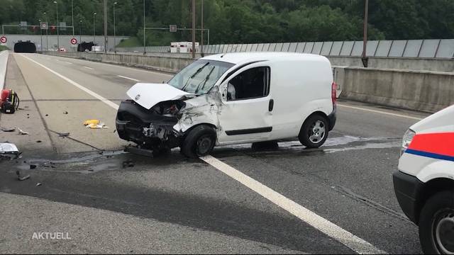 Tödlicher Unfall beim Bareggtunnel