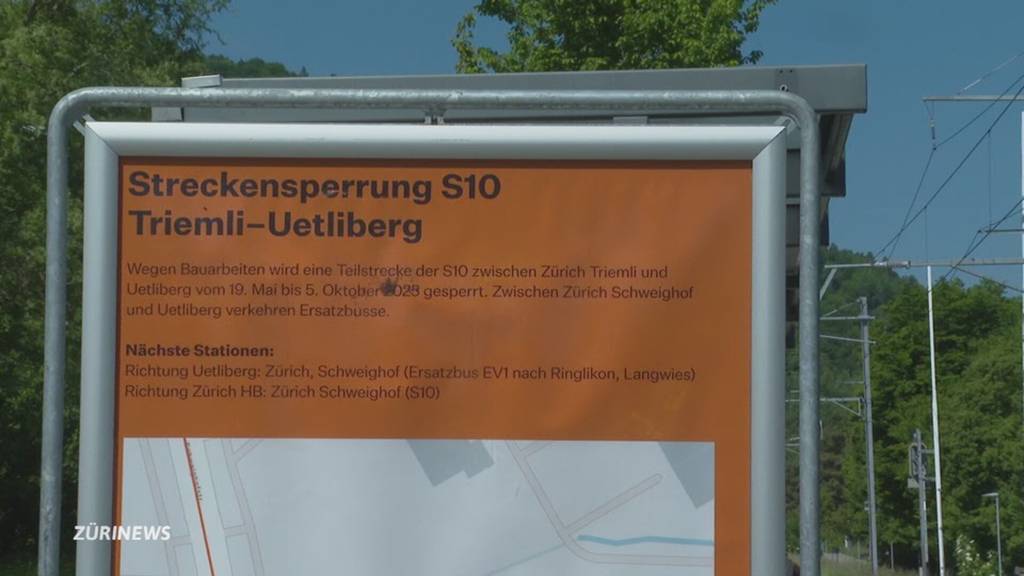Totalsperrung Uetlibergbahn: Gastronomen befürchten grosse Einbussen