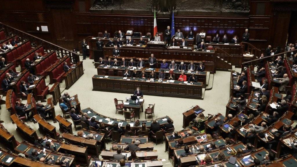 In Italien macht das Verfassungsgericht den Weg für Neuwahlen frei. (Archivbild vom italienischen Parlament)