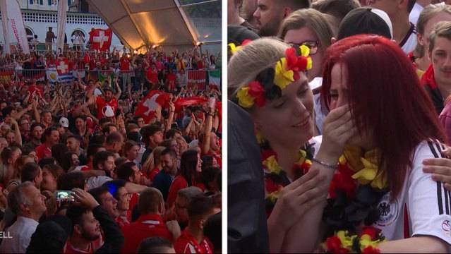 Schweiz im Siegestaumel, Deutschland im Jammertal