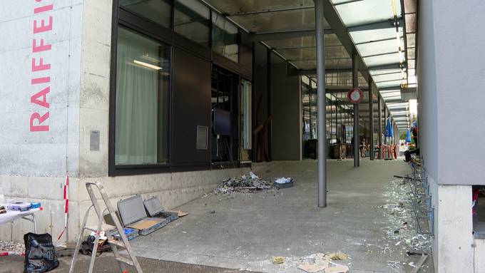 Bankomat in Neuenegg gesprengt