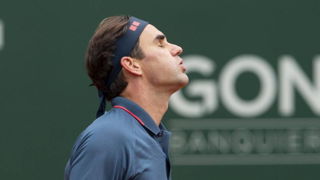 Roger Federer entgleitet die Partie gegen Pablo Andujar nach Breakvorsprung im dritten Satz.