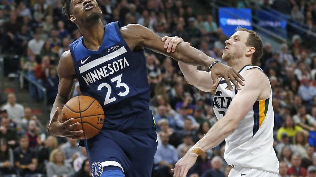 Die Utah Jazz bezogen gegen die Minnesota Timberwolves eine weitere Heimniederlage