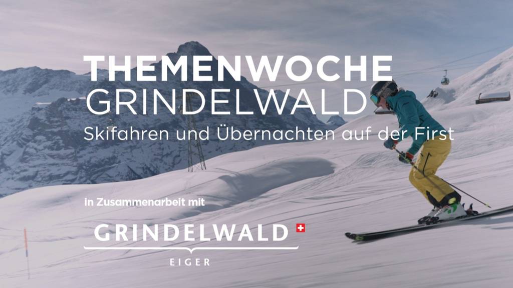 «Skifahren und Übernachten auf der First»