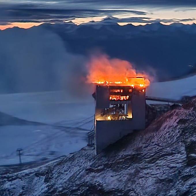 Botta-Restaurant auf Glacier 3000 fällt Flammen zum Opfer