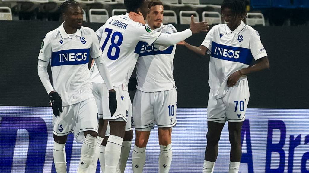 Lausanne-Sport konnte früh jubeln, geriet aber nach der Pause stark unter Druck
