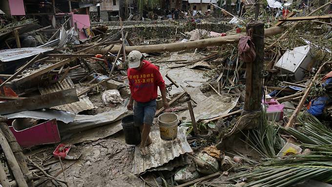 Taifun «Rai» wütet auf den Philippinen – Behörden melden mindestens 24 Tote