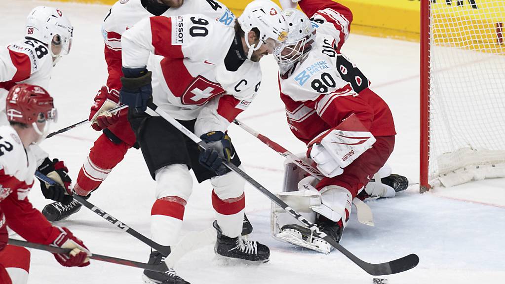 Roman Josi erzielte beim 8:0 gegen Dänemark seine Skorerpunkte 9 und 10 an dieser WM.